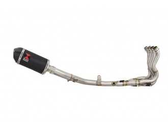 Race De Cat Exhaust System 200mm Oval Black Stainless...