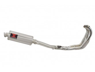 Exhaust System with 300mm Oval Stainless Silencer YAMAHA...