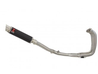Exhaust System with 350mm GP Round Carbon Silencer YAMAHA...