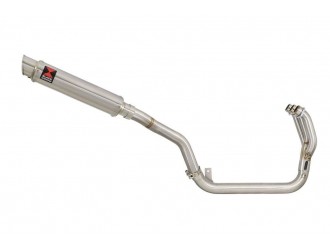 De Cat Exhaust System 350mm GP Round Stainless Silencer...