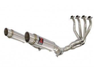 4-2 De Cat Exhaust System 230mm GP Round Stainless...