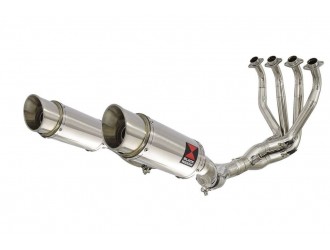 4-2 De Cat Exhaust System 200mm Round Stainless Silencers...