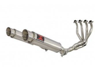 4-2 De Cat Exhaust System 360mm GP Round Stainless...