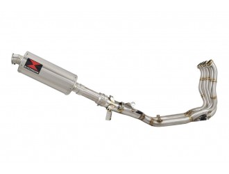Performance De Cat Exhaust System 300mm Oval Stainless...