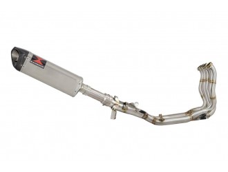 Performance De Cat Exhaust System 350mm Tri Oval...
