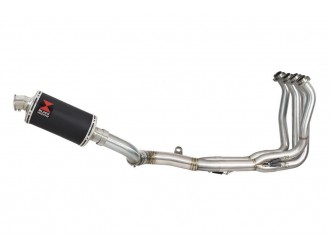 Race De-cat Exhaust System 230mm Oval Back Stainless...