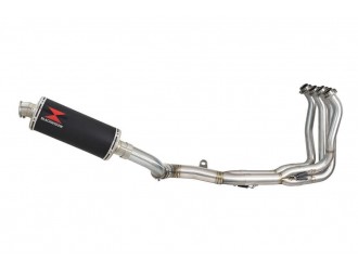 Race De-cat Exhaust System 300mm Oval Back Stainless...
