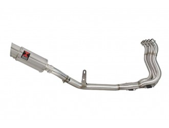 De-Cat Race Exhaust System + 200mm Round Stainless...