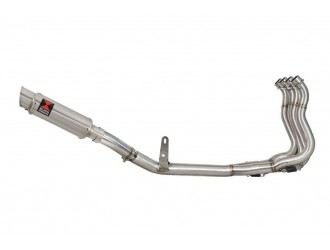 De-Cat Race Exhaust System + 230mm GP Round Stainless...