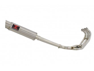 De-cat Exhaust System 360mm GP Round Stainless Silencer...