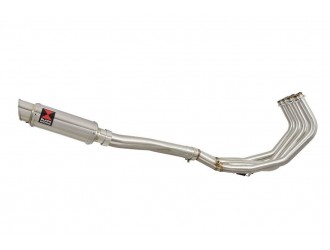 High De-cat Exhaust System 230mm GP Round Stainless...