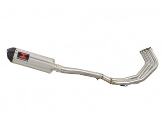 High De-cat Exhaust System 300mm Oval Stainless Carbon...