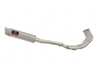 High Level De-cat Exhaust System 360mm GP Round Stainless...