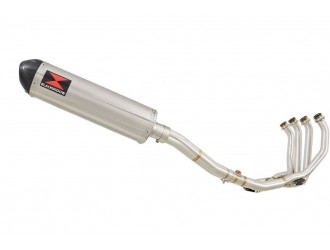 High Level De-Cat Exhaust System 400mm Oval Stainless...