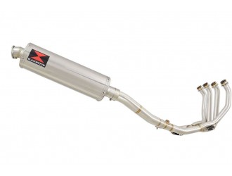 High Level De-Cat Exhaust System 400mm Oval Stainless...