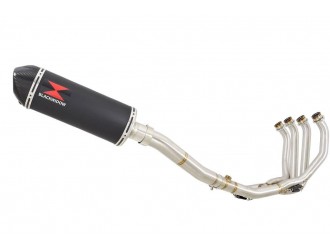 DeCat Hi Level Exhaust System 300mm Oval Black Stainless...
