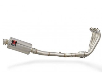 High Level De-Cat Exhaust System 230mm Oval Stainless...