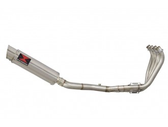 High Level De-Cat Exhaust System 360mm GP Round Stainless...