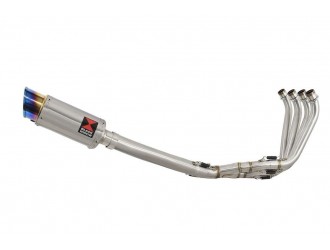 DeCat  Hig Level Exhaust System 200mm Round Blue Tip...