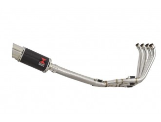 DeCat  High Level Exhaust System 200mm Round Carbon...