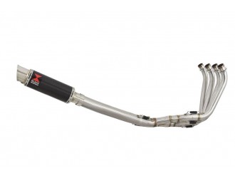 DeCat  High Level Exhaust System 230mm Round Carbon...