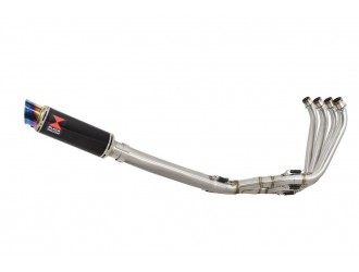 DeCat  High Level Exhaust System 230mm Round Blue Tip...