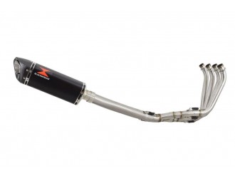 DeCat  High Level Exhaust System 300mm Tri Oval Black...