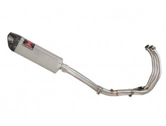 De-cat High Level Exhaust System 350mm Tri-Oval Stainless...