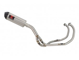 Exhaust System with 300mm Oval Stainless Carbon Tip...