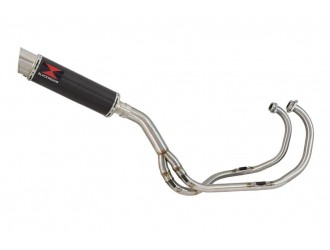 Exhaust System with 360mm GP Round Carbon Silencer...