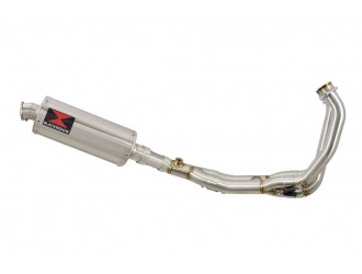 Race De Cat Exhaust System 300mm Oval Stainless Silencer...