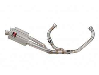 Exhaust System 230mm Oval Stainless Silencers HONDA...