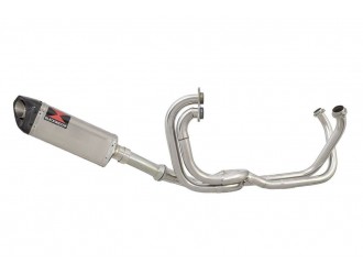 Full Exhaust System 300mm Tri Oval Stainless Silencer...