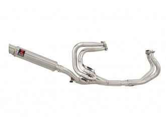 Full Exhaust System + 350mm GP Round Stainless Silencer...