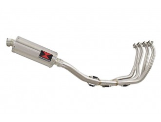 Exhaust System 300mm Oval Stainless Silencer YAMAHA...