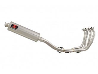 Exhaust System 400mm Oval Stainless Silencer YAMAHA...