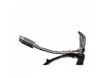 Complete exhaust system 200mm carbon round kawasaki...