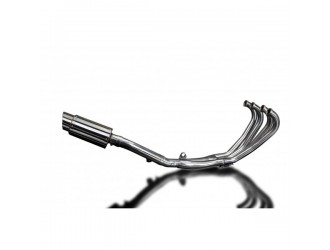 Complete exhaust system stainless steel muffler 200mm...