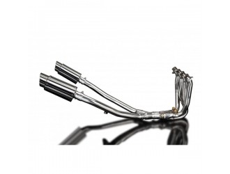 Complete exhaust system 200mm round stainless triumph...