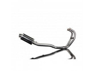 Complete exhaust system 225mm oval in carbon honda st1300...