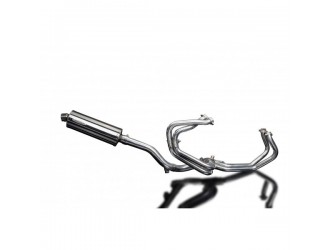 Complete exhaust system with 350 mm oval stainless steel...