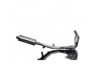 Complete silence oval exhaust system in stainless steel...