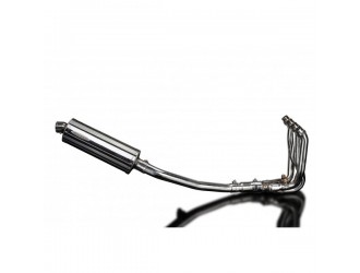 Complete exhaust system 350 mm oval stainless steel...