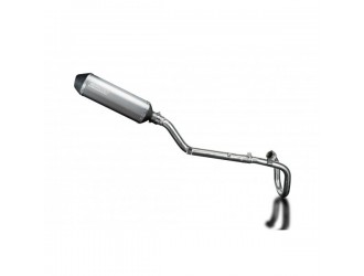 Complete exhaust system xoval titanium silencer 343mm...