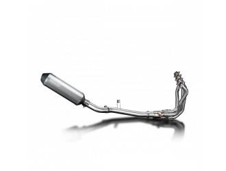 Complete exhaust system 343mm titanium x-oval silence...