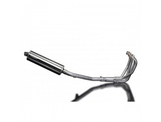 Complete exhaust system 450 mm oval stainless steel...