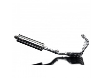 Complete exhaust system 450 mm oval stainless steel...