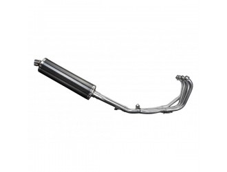 Complete exhaust system with 450mm stainless steel silencer