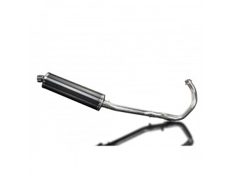 Complete exhaust system bsau oval carbon 450mm honda...