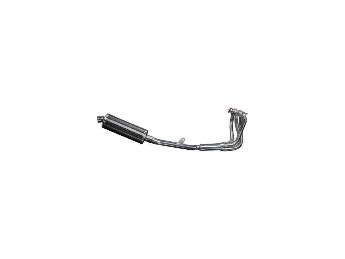 Système d'échappement silencieux entièrement en fibre de carbone 450 mm 4-1 complet Sy Honda CB650R 2019 2021